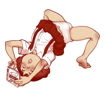 アクロバティック読書。