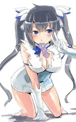 咥えゴムヘスティアさん