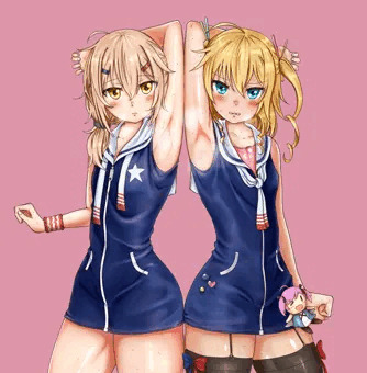 グリッドレイちゃんとモーリーちゃん
