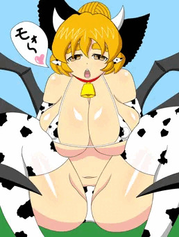 牛柄ビキニヤマメちゃん