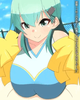 チアコス鈴谷　着衣パイズリ