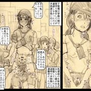 JS6が集団登校中、先生と低学年生におもらしマンコクンニを見られる
