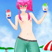 男水着チャレンジ