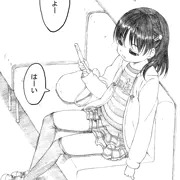 旅先で見かけた女の子