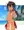 南国の島で案内してくれる褐色部族娘