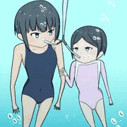 水の中で二人2