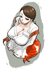 おっぱい巫女