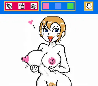 ファミコンのお絵描きゲームでエロを描く（さ、最低だｗ）