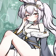 休憩するラフィー
