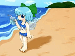 真夏の氷精