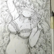 暑さに負けてる系のナインちゃん