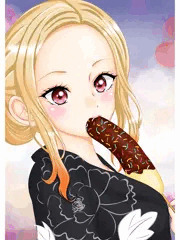 ごじょーくんチョコバナナおいしい！