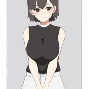 ショートボブが似合う先輩。