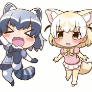アライさんとフェネック
