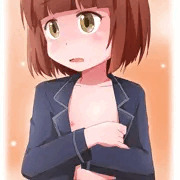 裸ブレザー