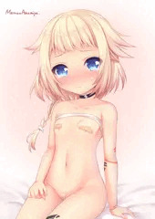 絆創膏ONEちゃん+首輪差分