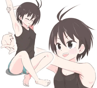 腋を描きたくなりました