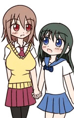 さつきと葎花