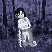 暗い森の中から