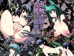肉触迷宮と双碧の姫君
