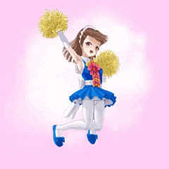 メイド風チアガール