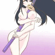 セブンズストーリー　月影剣を抱きかかえるジゼル