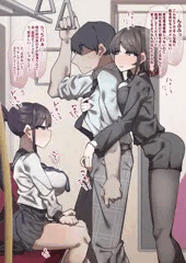貞操観念逆転世界で逆痴漢されるやーつ