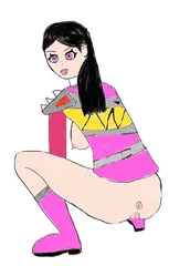 ※スカトロ注意 キャプション必読※キョウリ○ウピンクの没絵