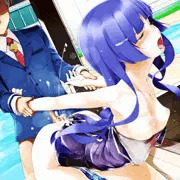 休み時間に中庭でスク水の青木れいかを 休み時間に中庭でスク水の青木れいかを 