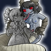 【Skeb】ラミアゴーゴン化＋石化