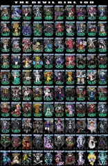 【悪魔娘シリーズ】100体詰め合わせ