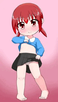 新キャラちゃん上下露出からのざーめんぱんつ