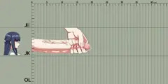 (JK時代のみ)ジト眼秘書の年別ふたなりオナニー・射精動画
