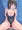 エロ水着ポニテ娘