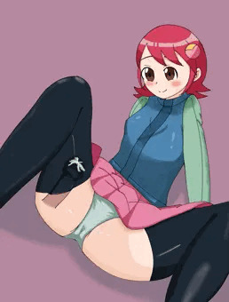 お題箱:メイルちゃんニーソコキ射