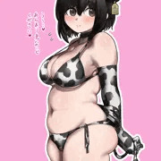 牛柄ビキニ志帆
