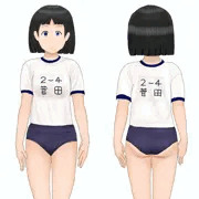 整列してる子の前と後ろから