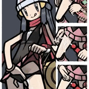 ヒカリは しろいおしっこをてにいれた！　　