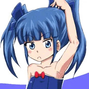 ネモフィラちゃんの脇