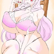 ケーキ手掴み水着さとちゃん