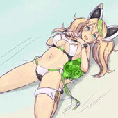 PSO2esの水着ジェネちゃん