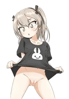 ノーパンTシャツたくし上げ愛里寿ちゃん