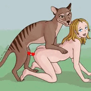 Thylacine Bestiality