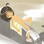 過去絵（６）放尿