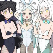 バニーガールのソルル・ルルナ・リューメ