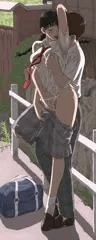 帰り道で