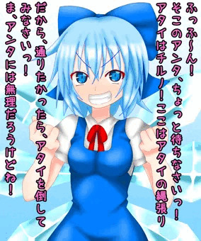 変脳紅魔郷～チルノ～
