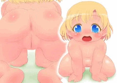 女児とおしりあそび
