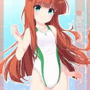 競泳水着「サイレンススズカ(ウマ娘)」230725