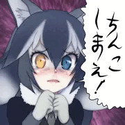 ちんこしまえ(タイリクオオカミ)